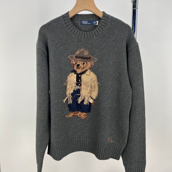 ALO Yoga Sweaters - Polo by Ralph Lauren White Bear Sweater